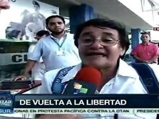 Familiares de liberados piden a gobierno que no los abandone