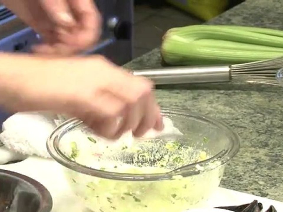 Mussels - Plating the Dish