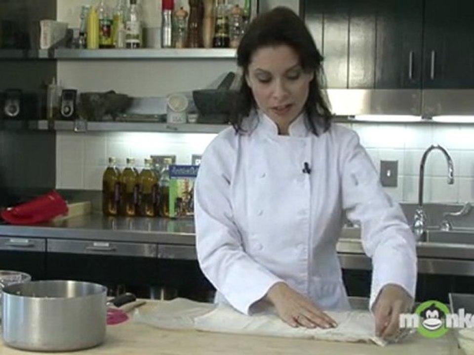 Baklava - Clarifying Butter and Layering