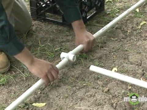 Building a Greenhouse - Constructing the PVC Frame