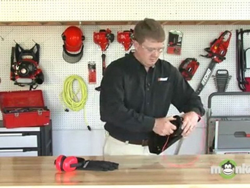 Gas String Trimmer Operation