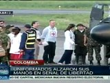 Colombia celebra liberación de últimos 10 retenidos FARC