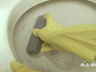 Bathroom Cleaning - Toilet Bowl Rings