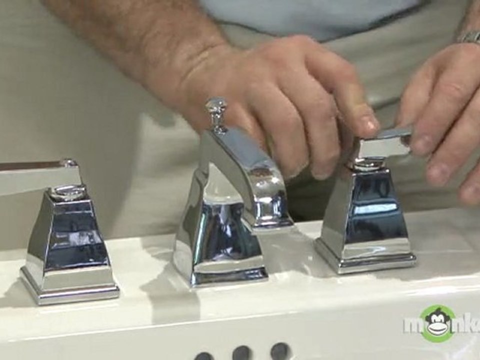 Pedestal Sink Installation - Assembling the New Faucet