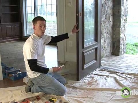 Deadbolt Lock Installation - Drilling and Chiselling the Door