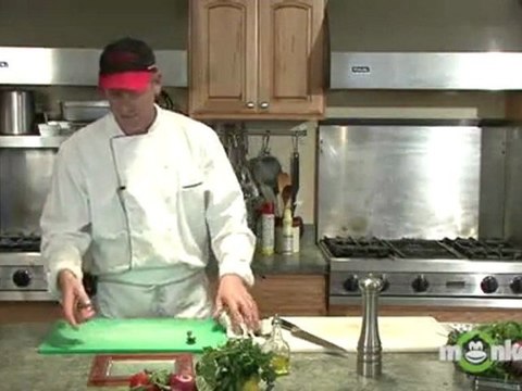 Mushroom Tartlets - Filling the Tart Shells and Plating the Dish