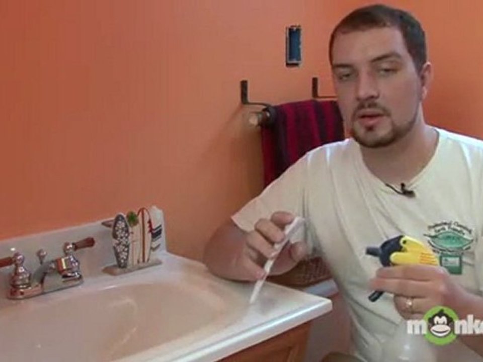 Green Cleaning a Sink