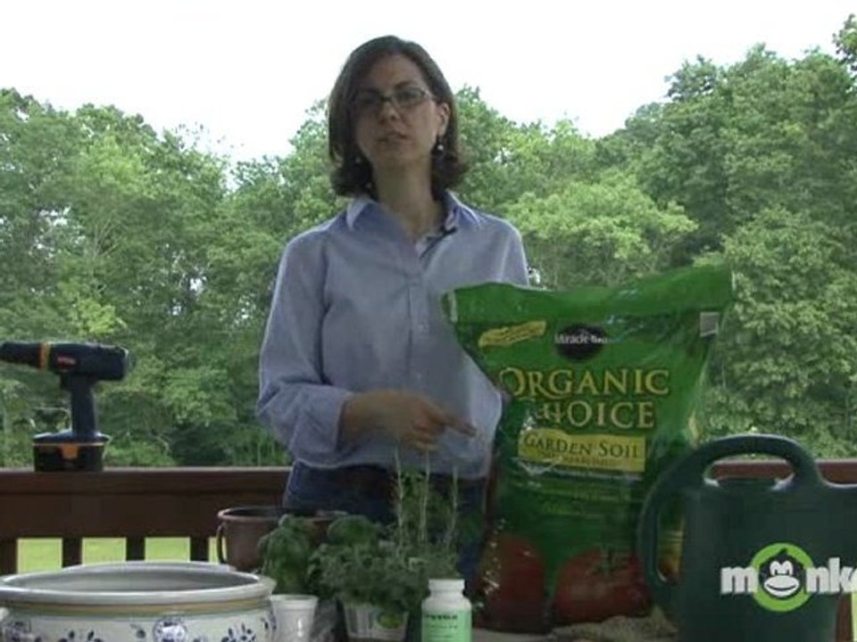 Herb Garden - How to Select Organic Potting Soil