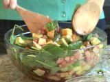 Salad Recipes - Mango Spinach Salad