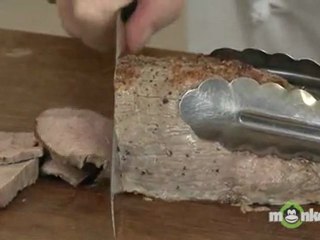 Cut Beef - Carve Boneless Roast