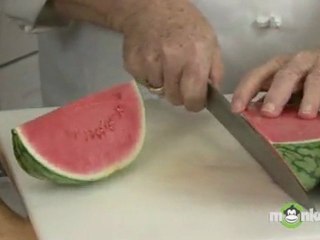 How To Slice and Peel Watermelon