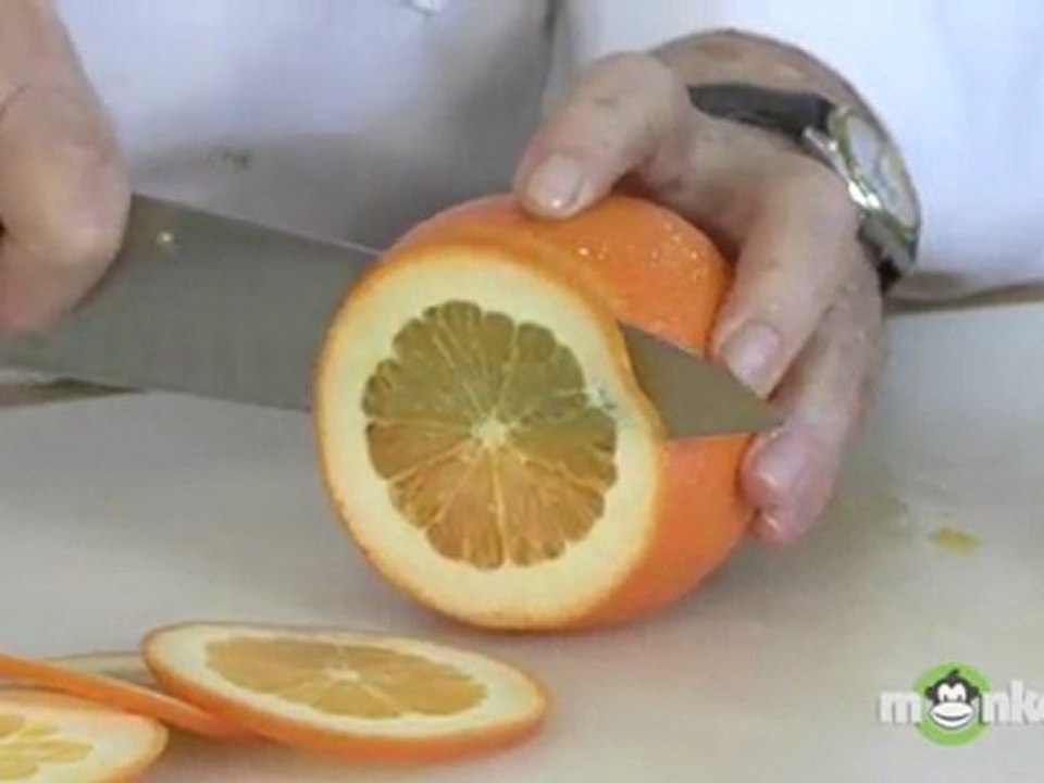 How To Slice An Orange