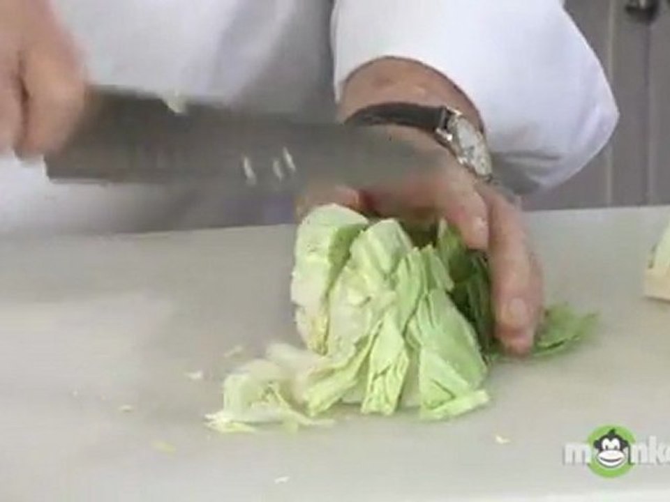 How To Chop Cabbage