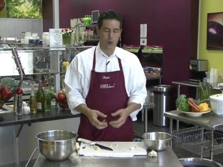Vegetable Preparation - Peel and Cut Garlic