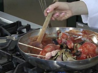 Making the Tomato Sauce, Cooking the Swordfish & Plating Dish