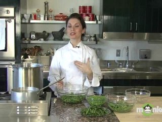 Boiling Vegetables for the Lasagna