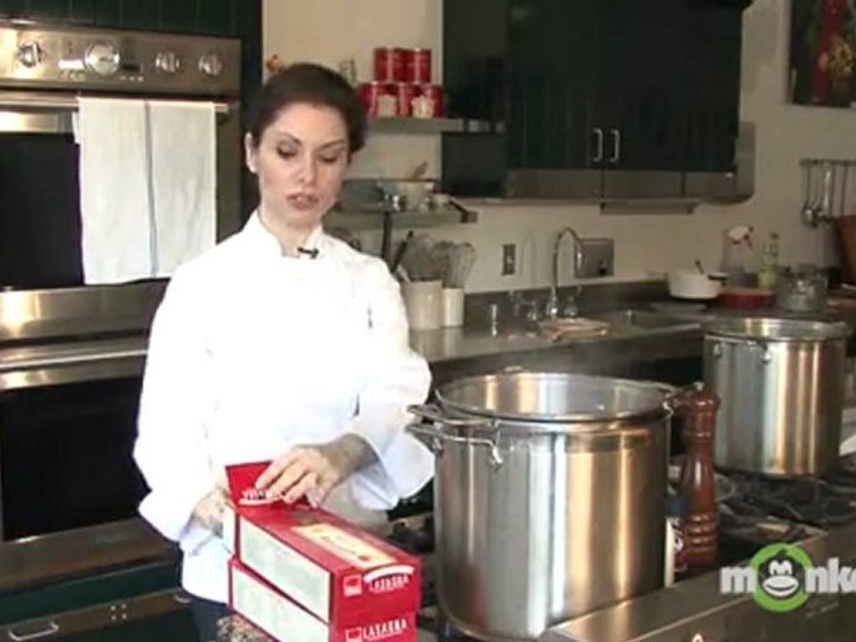 Cooking Lasagna Sheets