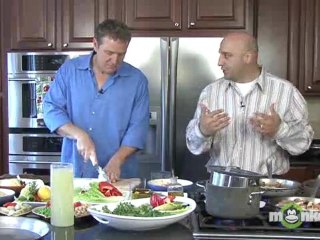 Making Paella - Preparing the Seafood Part II