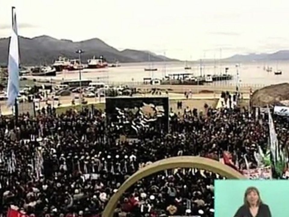 Homenaje a víctimas de Malvinas