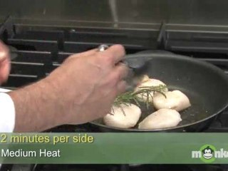 Pan Searing Scallops