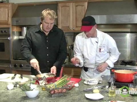 Making the Aioli for the Crab Cakes