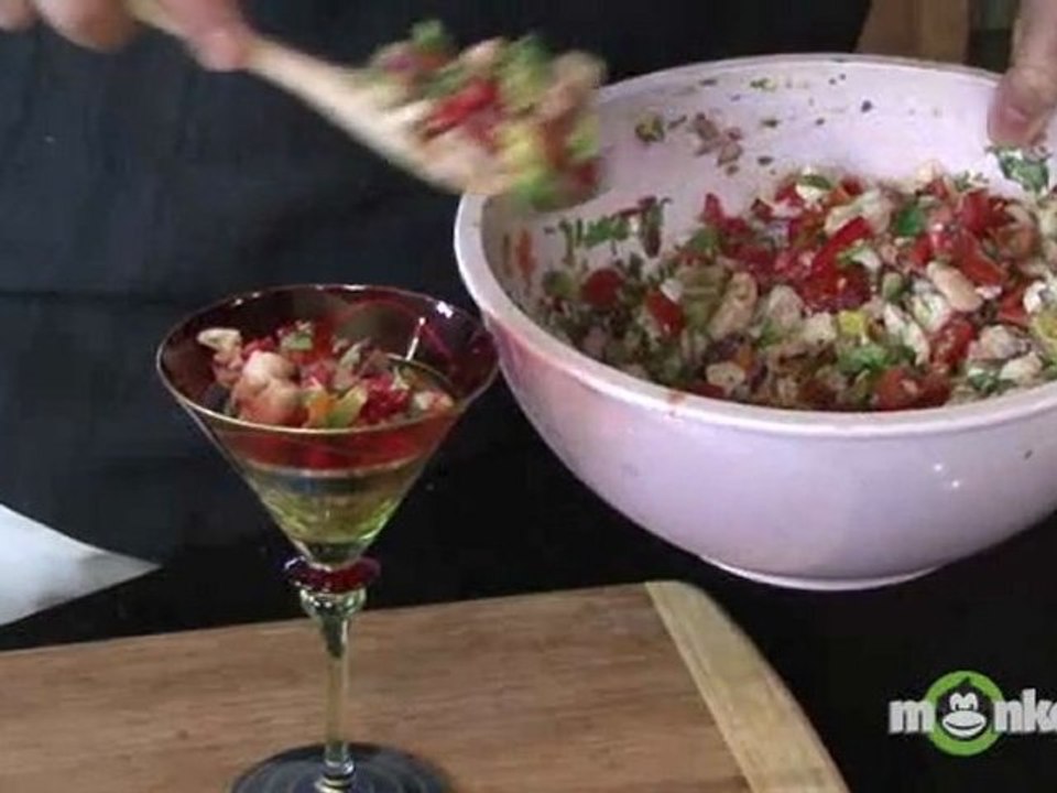 Presenting the Shrimp and Scallop Ceviche