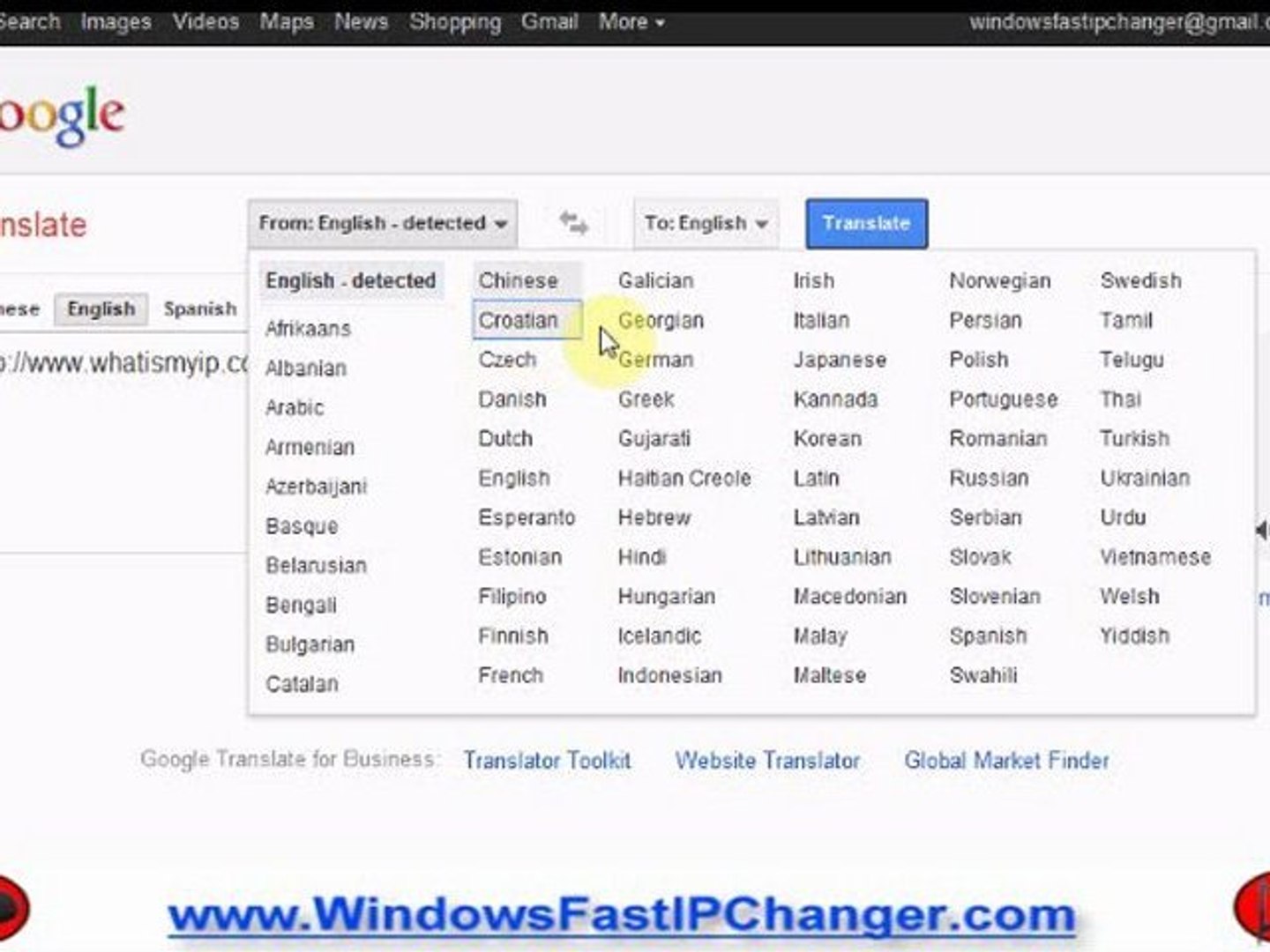 Hide IP Address FAST with Google Translate