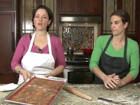 Holiday Recipes - Baking and Frosting Gingerbread Cookies