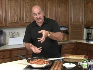 Chestnut Filling for Turkey - Mixing and Baking