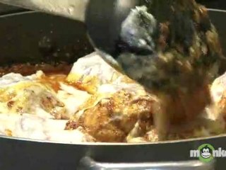 Indian Recipes - Adding the Chicken to the Masala