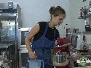 Chocolate Cake - Combining All Ingredients