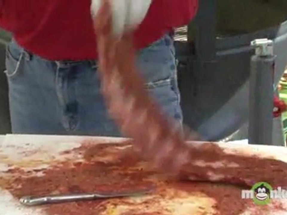 Carolina BBQ - Preparing Ribs