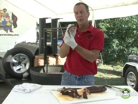 Carolina BBQ - Finishing Ribs