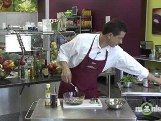 Mango Salsa - Mixing All the Ingredients