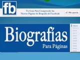 Facebook Biografias, Fan Page de Facebook, Paginas de Facebook, Guía Completa!!