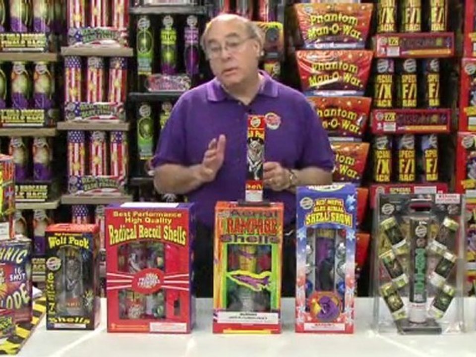 Reloadable Fireworks