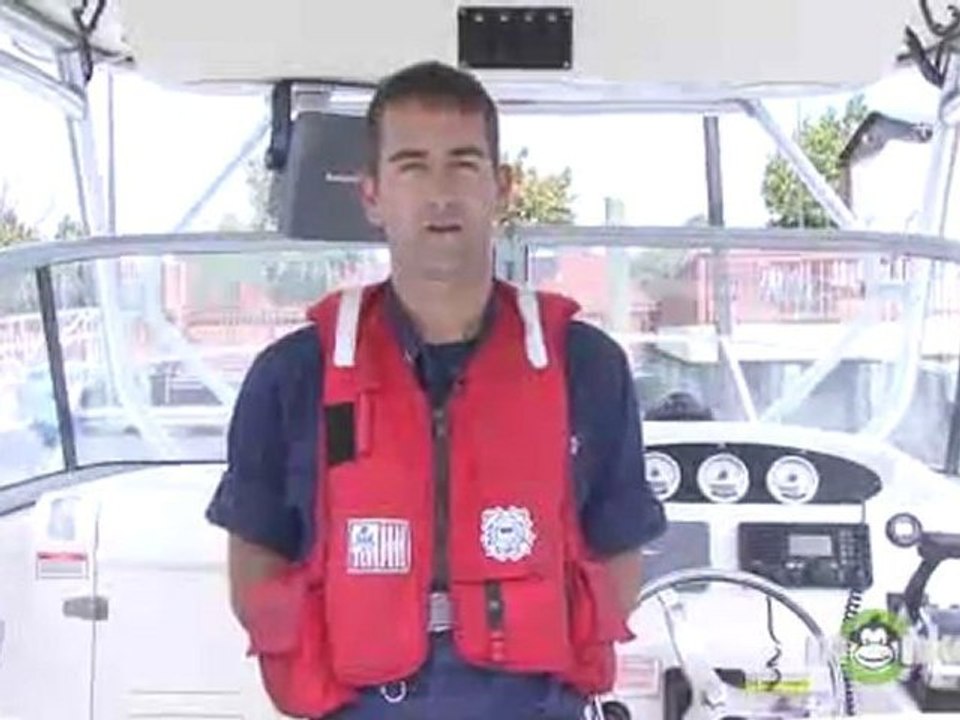 Boating Safety - Putting on a Life Jacket