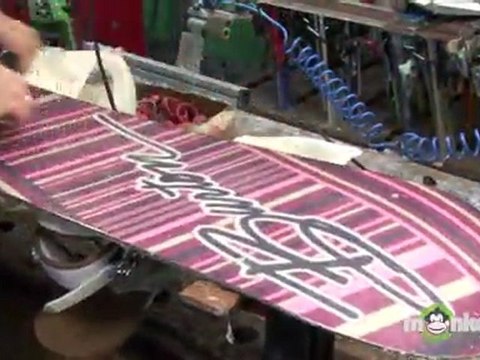 Snowboard Waxing - Scraping the Snowboard