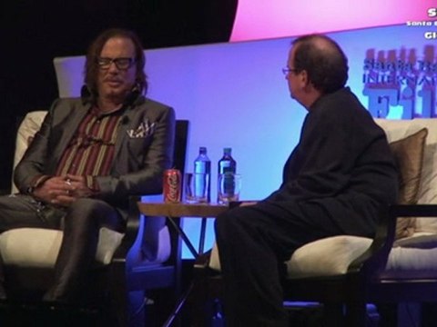 Mickey Rourke Celebrity Famous Celeb Interview Santa Barbara SBIFF