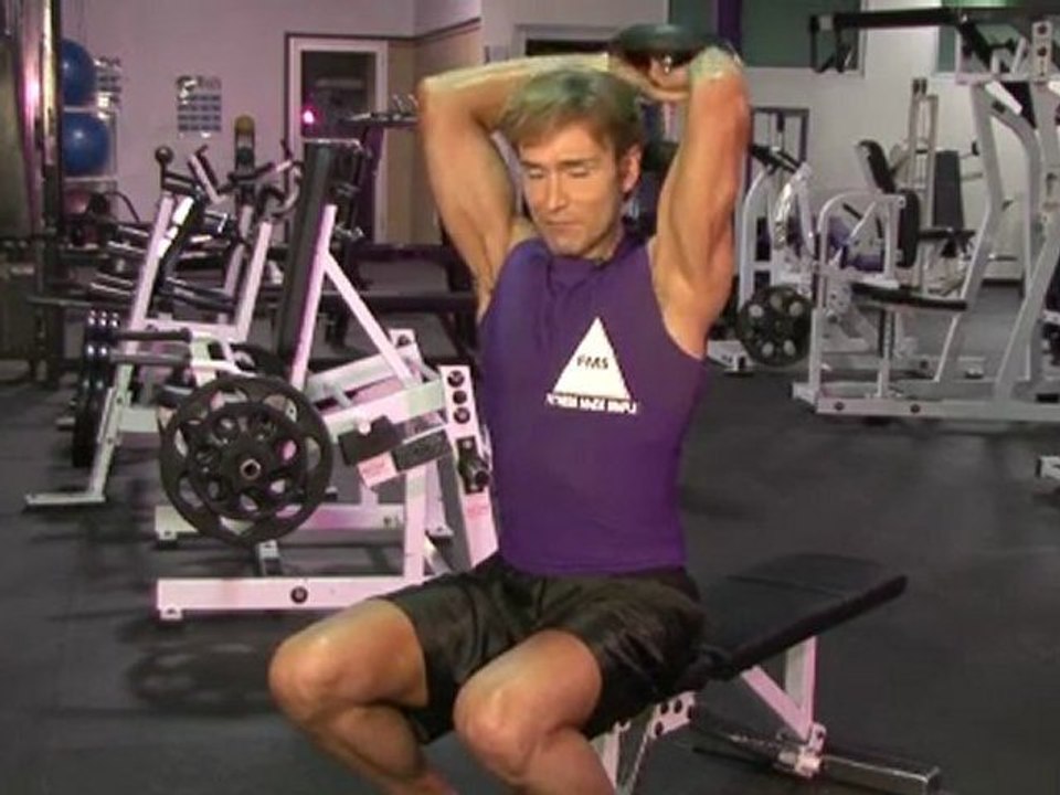 Arm Exercises - The French Press
