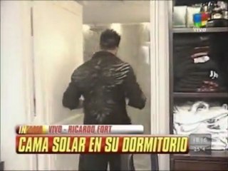 RICARDO FORT MOSTRÓ SU LUJOSA MANSIÓN PARA INFAMA