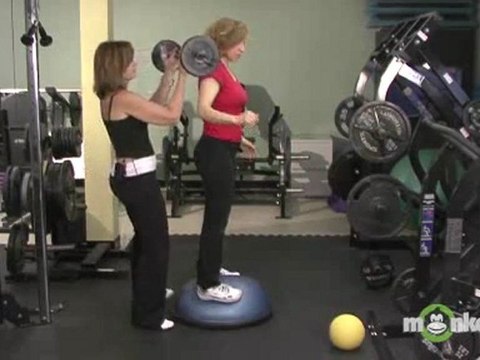 Exercise Plan - Quadricep Workout Using a BOSU Ball