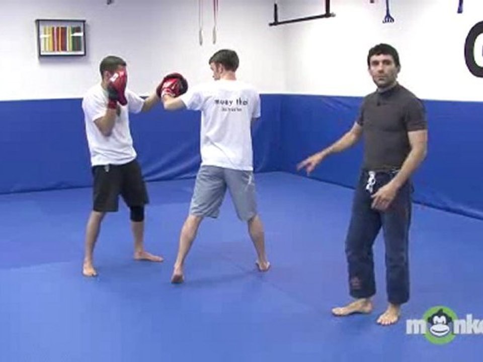 Muay Thai Kickboxing - How to Throw a Front and Back Hook