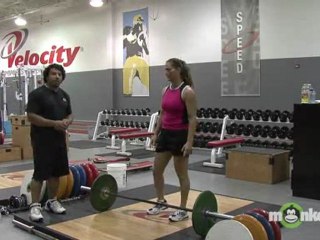 Strength Training - Pro Athlete Explosive Cleans