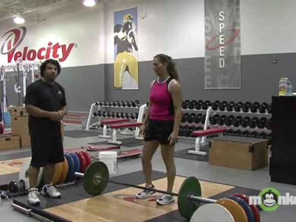 Strength Training - Pro Athlete Explosive Cleans