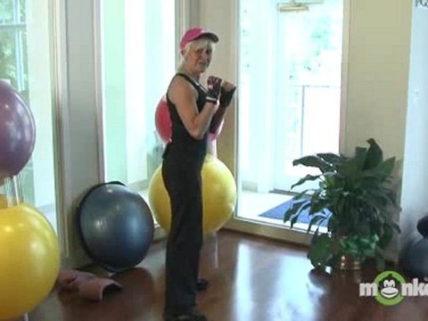 Cardio Kickboxing Roundhouse Kick