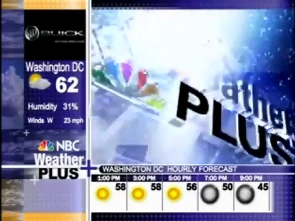 NBC Weather Plus - Winter Weather (Jingle) - (2007)