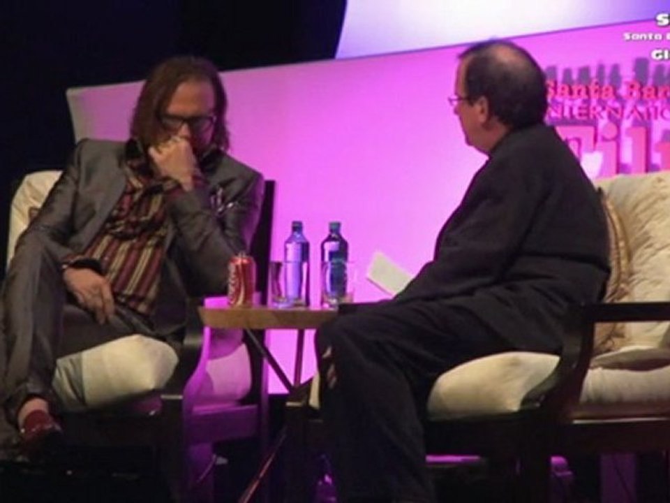 Mickey Rourke Celebrity Famous Celeb Interview Santa Barbara SBIFF