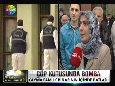 Gaziosmanpaşa nüfus müdürlüğünde patlama - 2 nisan 2012