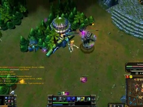 Janna steal baron et juke - League of Legends